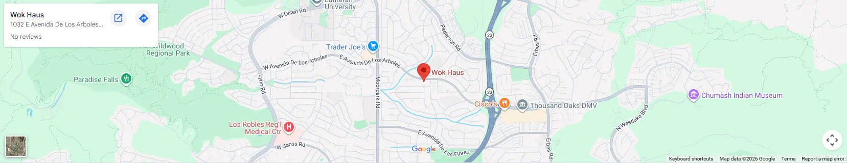 Location 1032 E Avenida De Los Arboles, Thousand Oaks, CA 91360, United States